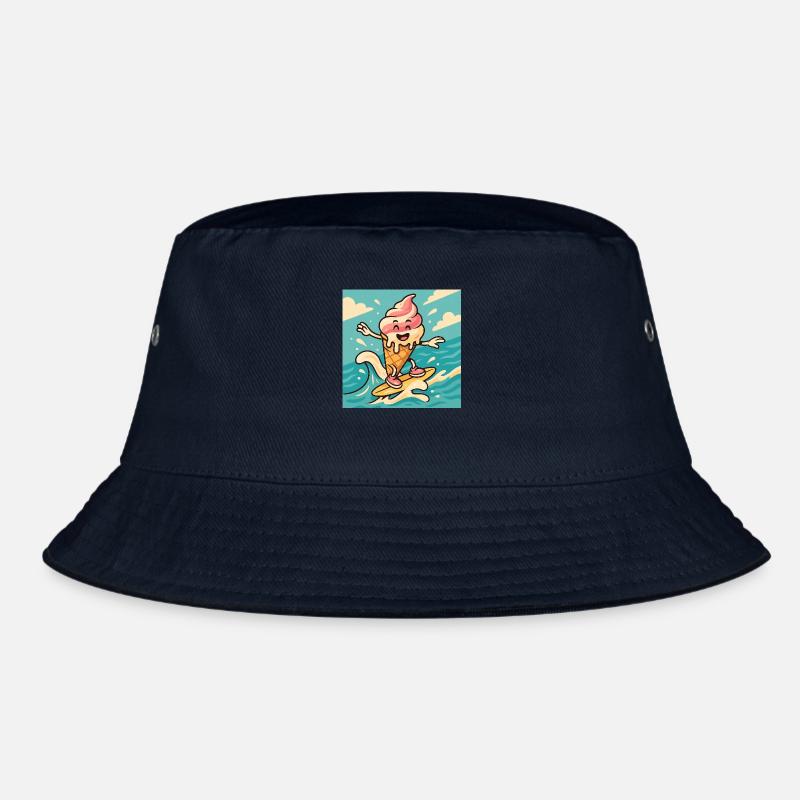Surfer – Summer Fun & Freshness - Bucket Hat - navy
