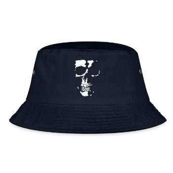 Shadow Skull - Bucket Hat - Navy - Vorne