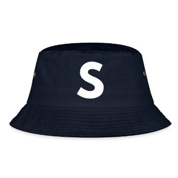 S - Bucket Hat - navy - Front