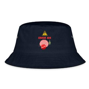 Error 4040 - Brain sold out - Bucket Hat - Navy - Vorne