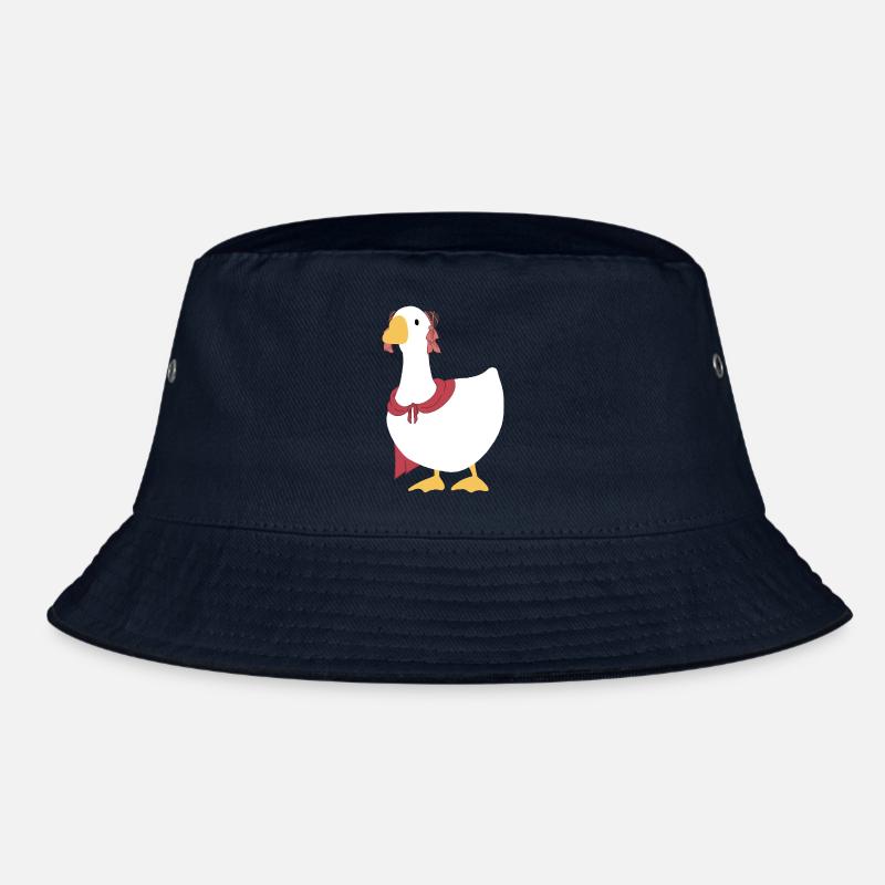 Where Winds Meet - Chinese Goose - Ruby Bucket Hat