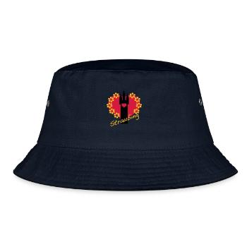 i love straubing - Bucket Hat - Navy - Vorne