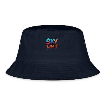 sky is the limit - Bucket Hat - navy - Front