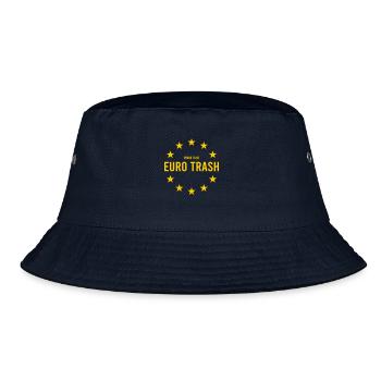 Euro-Müll - Bucket Hat - Navy - Vorne