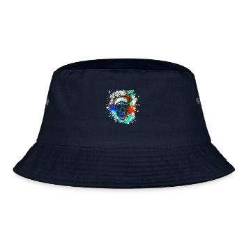 Chef Totenkopf Koch - Bucket Hat - navy - Front