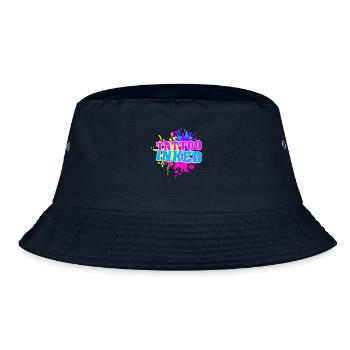 Tattoo Inked Splash - Bucket Hat - Navy - Vorne
