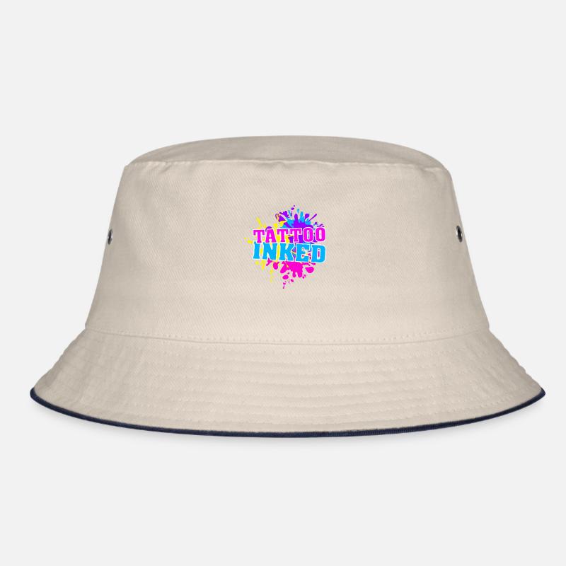 Tattoo Inked Splash Bucket Hat