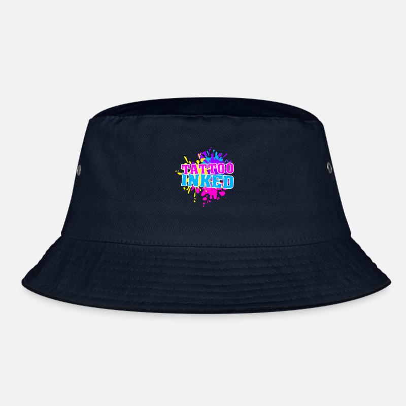 Tattoo Inked Splash Bucket Hat