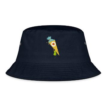 Ameise Schultüte - Bucket Hat - Navy - Vorne