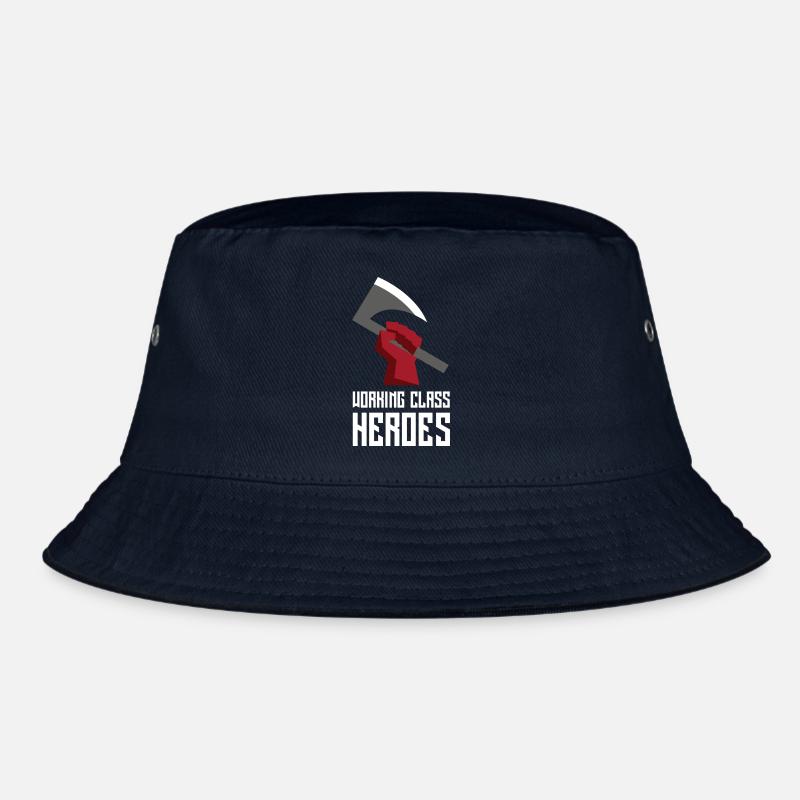 WORKING CLASS HEROES - Bucket Hat - Navy