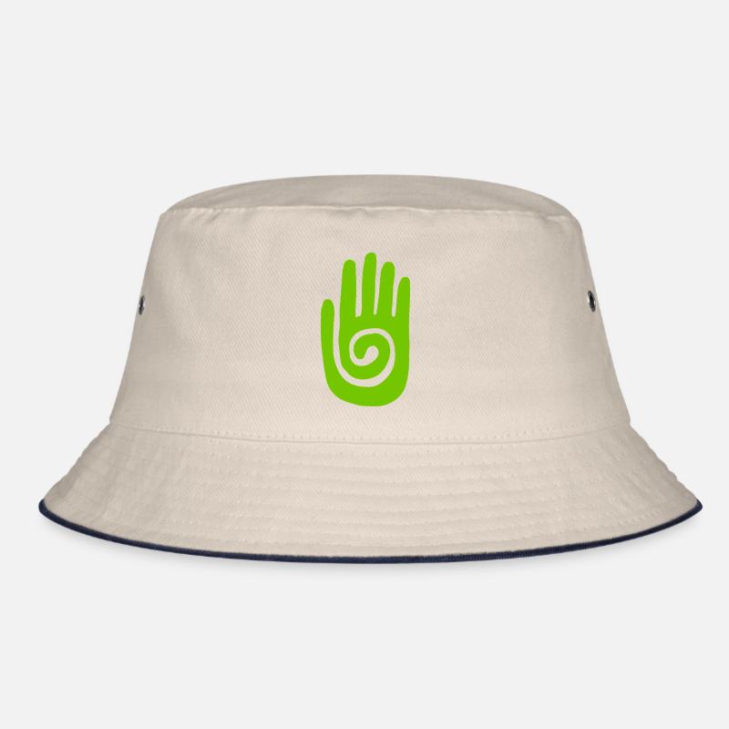 Chaman - Main de Guérison & Symbole de Protection - Vert Bob