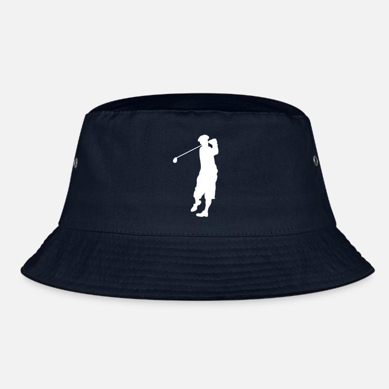 Golf Silhouette Bucket Hat