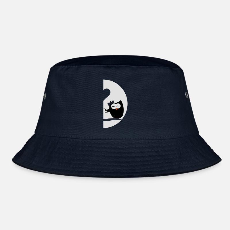 eulen paar links valentinstag Bucket Hat