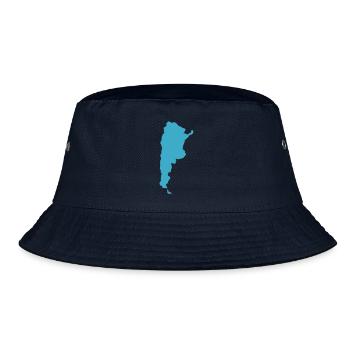 Argentinien - Bucket Hat - Navy - Vorne