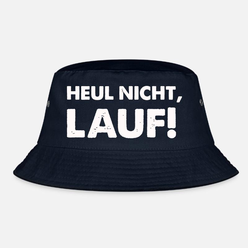 Howl doesn't run - Bucket Hat - navy