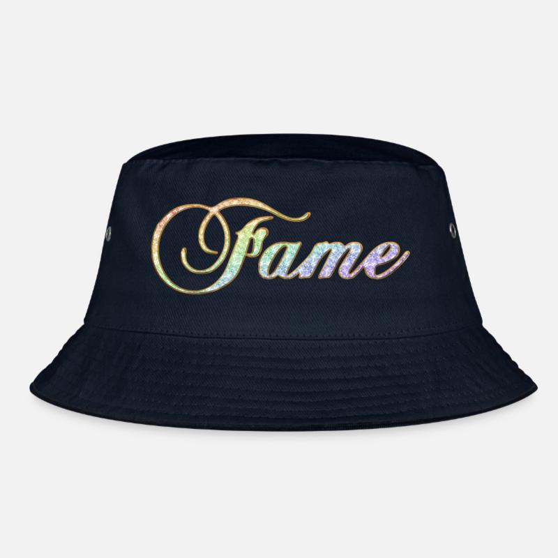 Fame Diamond Rainbow frech cooler Schriftzug Bucket Hat