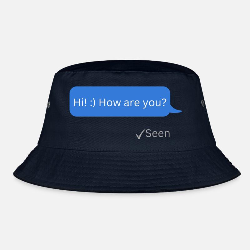 Hallo! Wie geht es dir? Bucket Hat