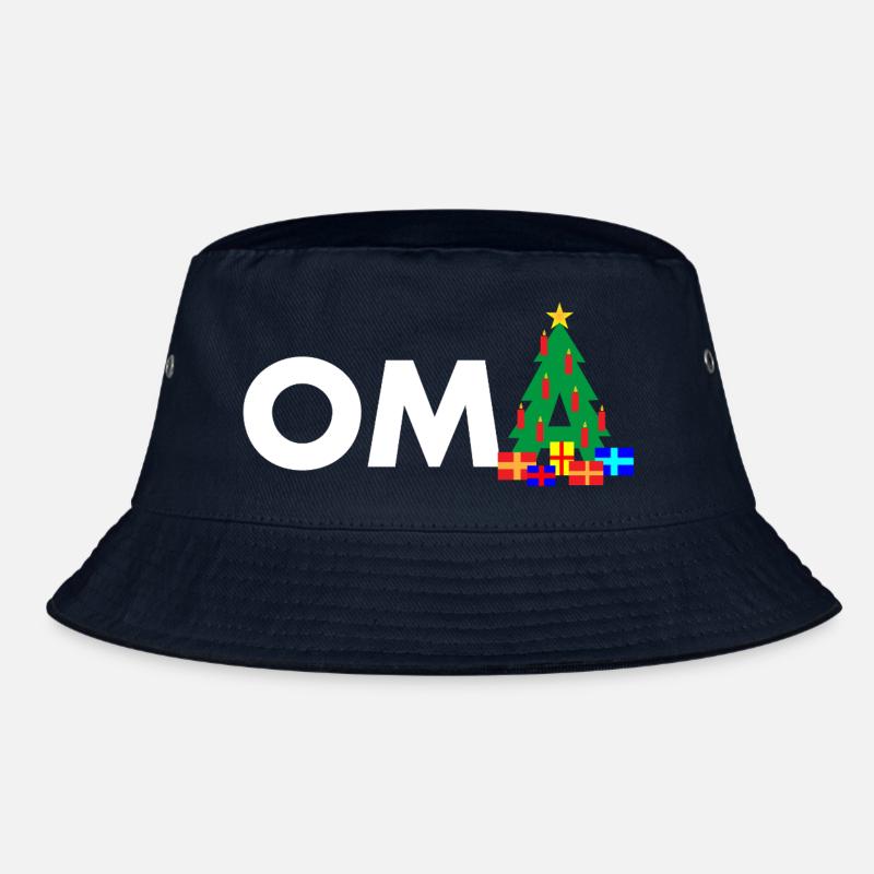Oma Weihnachtsbaum Bucket Hat