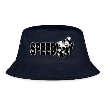 Speedway Racing - Bucket Hat - Navy - Vorne
