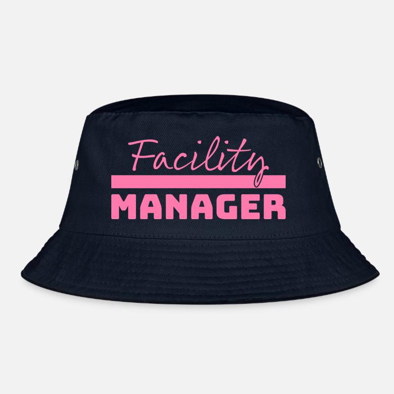 Tshirt Facility Manager pink Bucket Hat