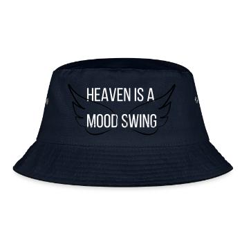 Heaven Is a Mood Swing Shirt – Graphique Soft Chaos - Bob - marine - Devant