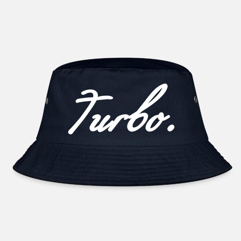 Turbo white Bucket Hat