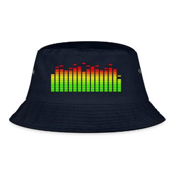 EQUALIZER - Bucket Hat - navy - Front