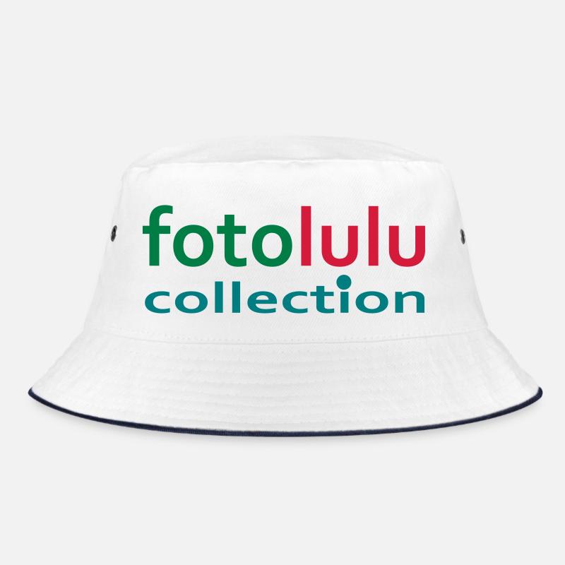 Papageitaucher - Bucket Hat - Weiß/Navy