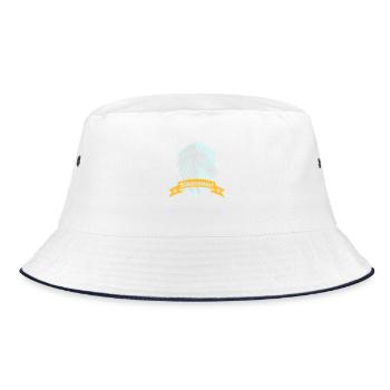 JUVE - BIANCONERI DI TORINO 1897 - Bucket Hat - white/navy - Back