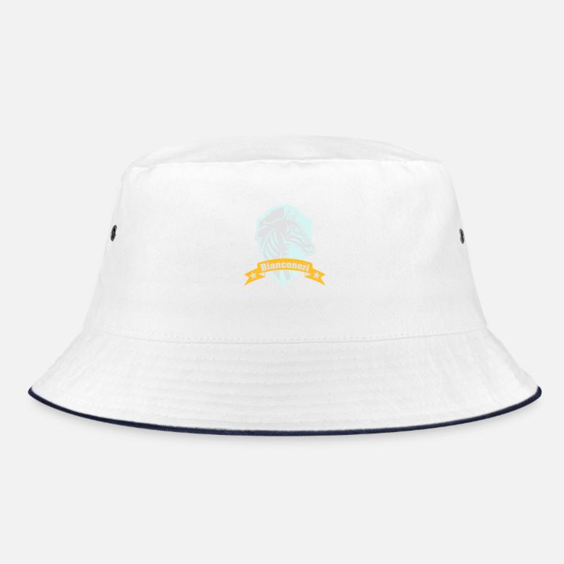 JUVE - BIANCONERI DI TORINO 1897 - Bucket Hat - Weiß/Navy