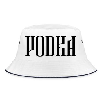 Vodka - Bucket Hat - white/navy - Front
