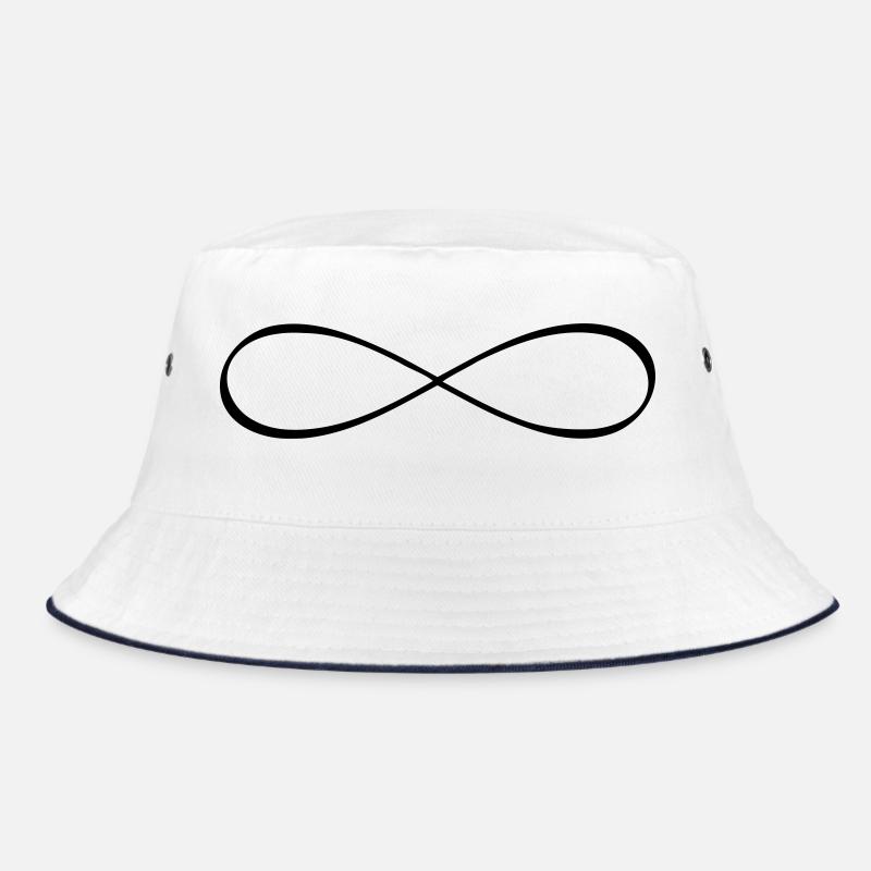 Infinity Unendlichkeitssymbol Freundschaft Bucket Hat