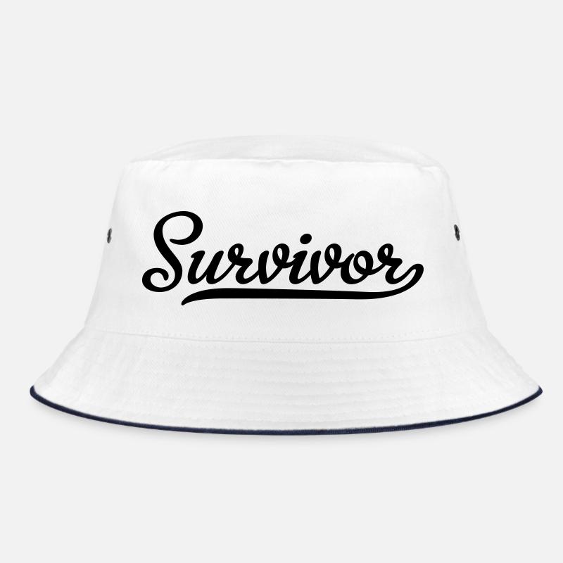 survivant - Bob - blanc/marine