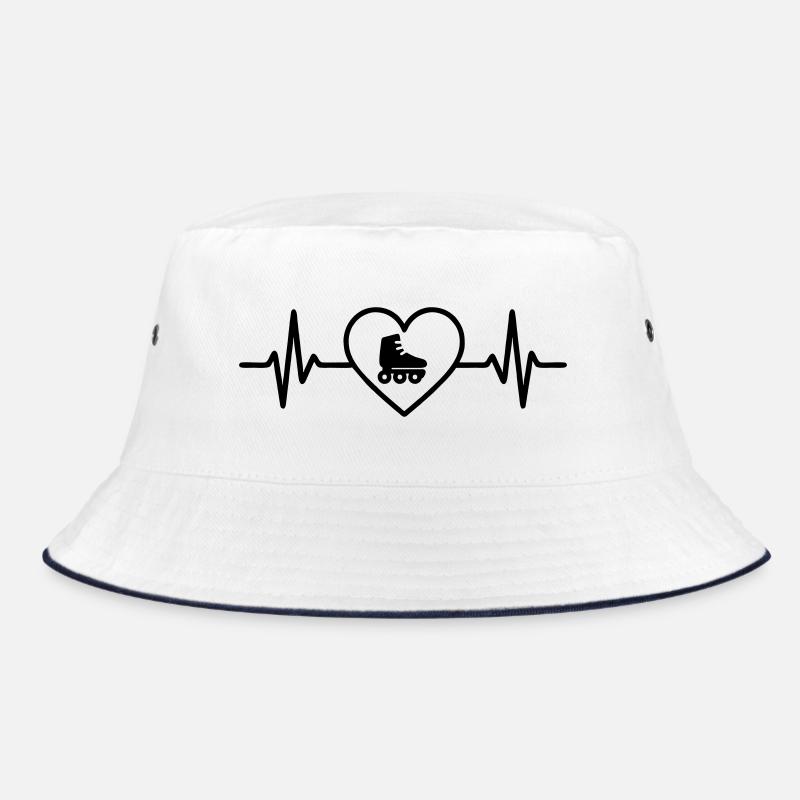 Rollschuhe Herz Bucket Hat