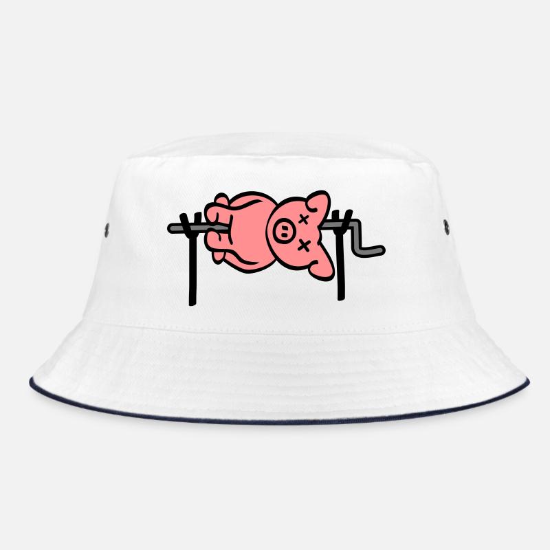 Pig Barbecue Bucket Hat