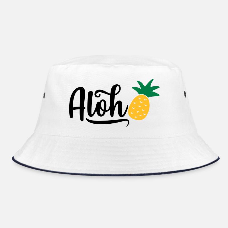 Aloha Pineapple Bucket Hat