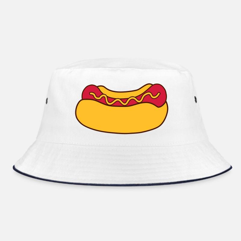 Hot Dog Sausage Bucket Hat