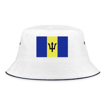 Barbados - Bucket Hat - white/navy - Front