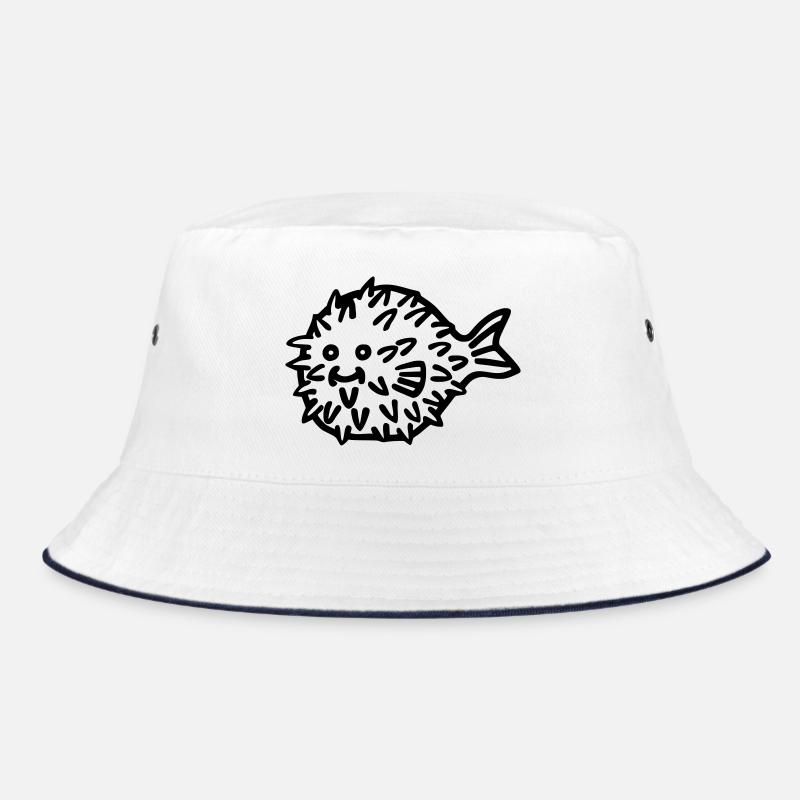 puffer fish Bucket Hat