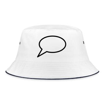 Symbole de la bulle pour personnaliser - Bob - blanc/marine - Devant