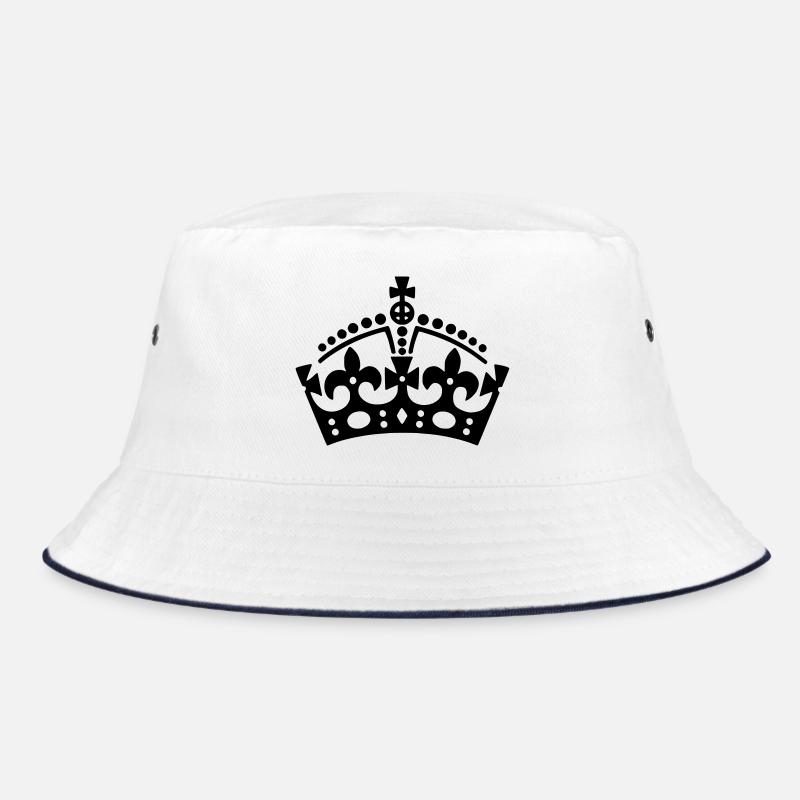 Keep Calm crown / crown Bucket Hat
