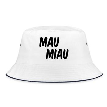 Chats Miezen Mau Meow - Bob - blanc/marine - Devant