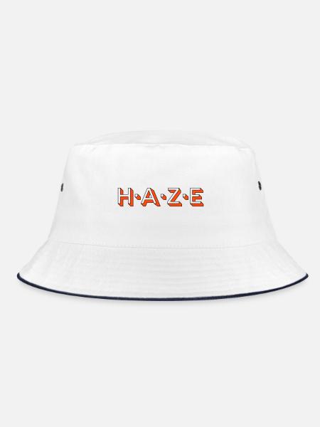 Lettrage Haze - Bob - blanc/marine - Devant