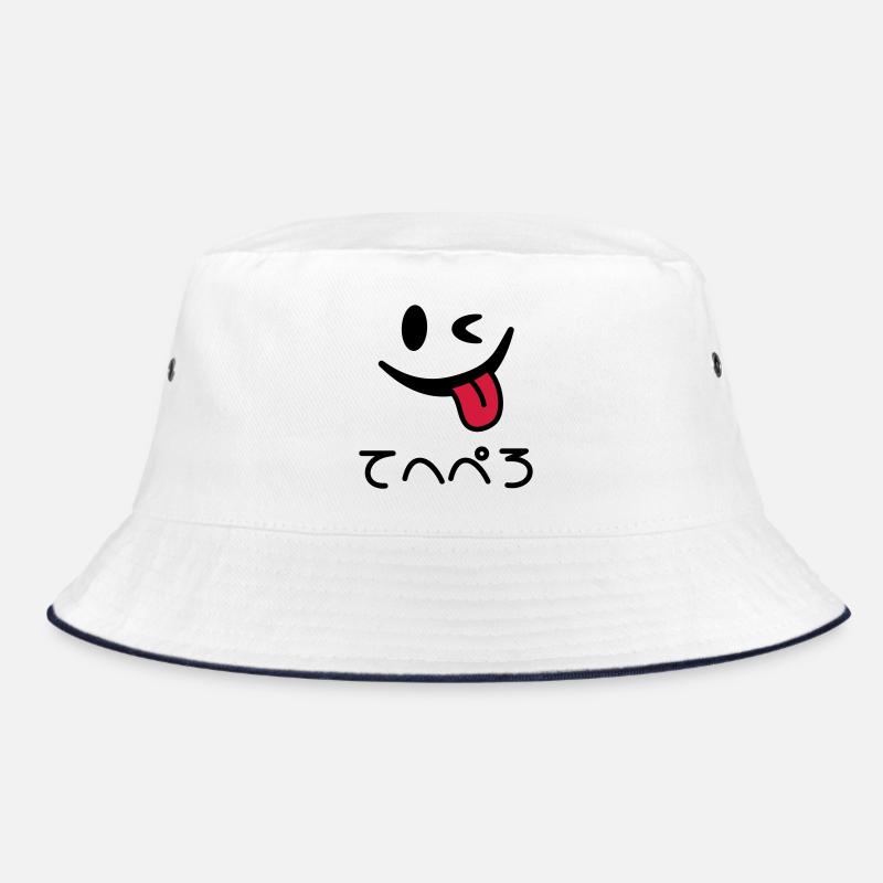 Winking Face Tongue Out てへぺろ Tehepero | Oops Bucket Hat