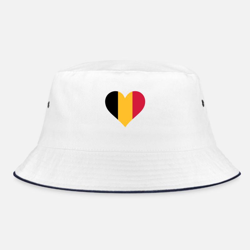 A heart for Belgium Bucket Hat