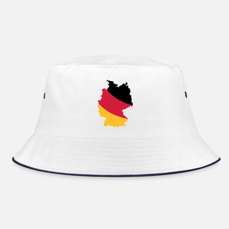 Deutschland Karte Bucket Hat