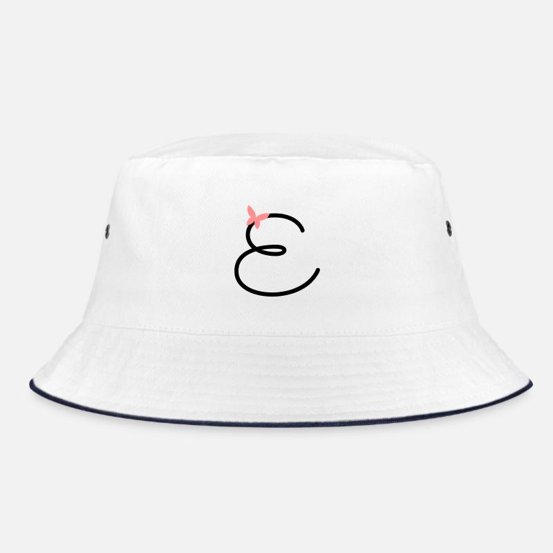 Buchstabe E Schmetterlingsbuchstabe Bucket Hat