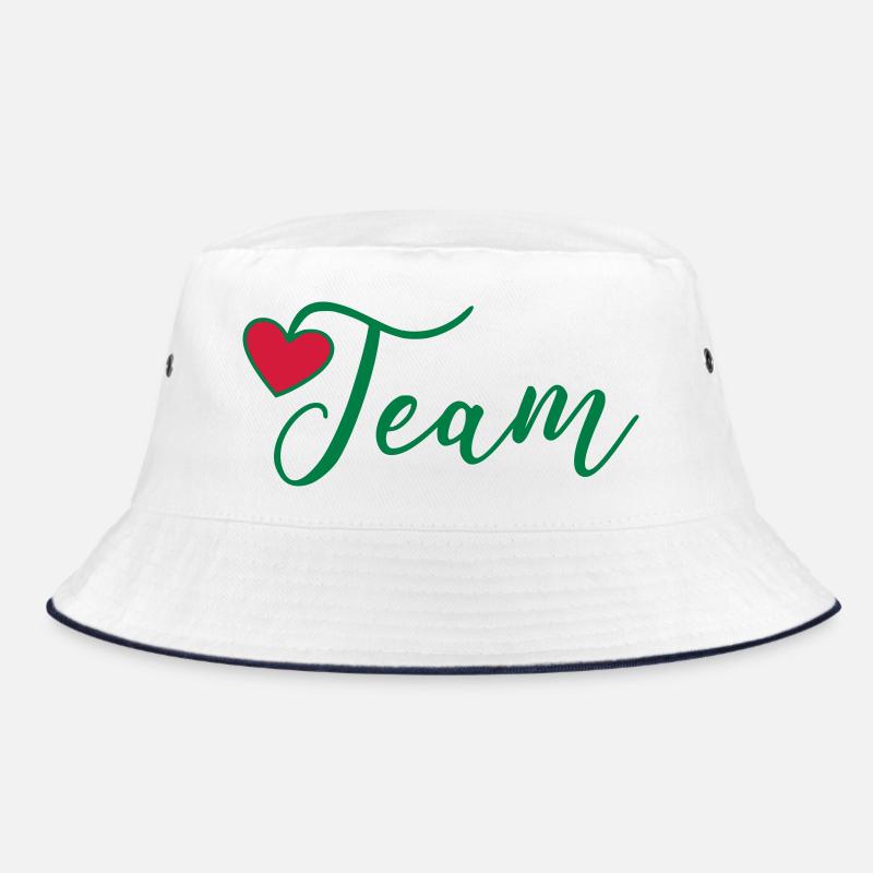 Cœur d’équipe - Bob - blanc/marine