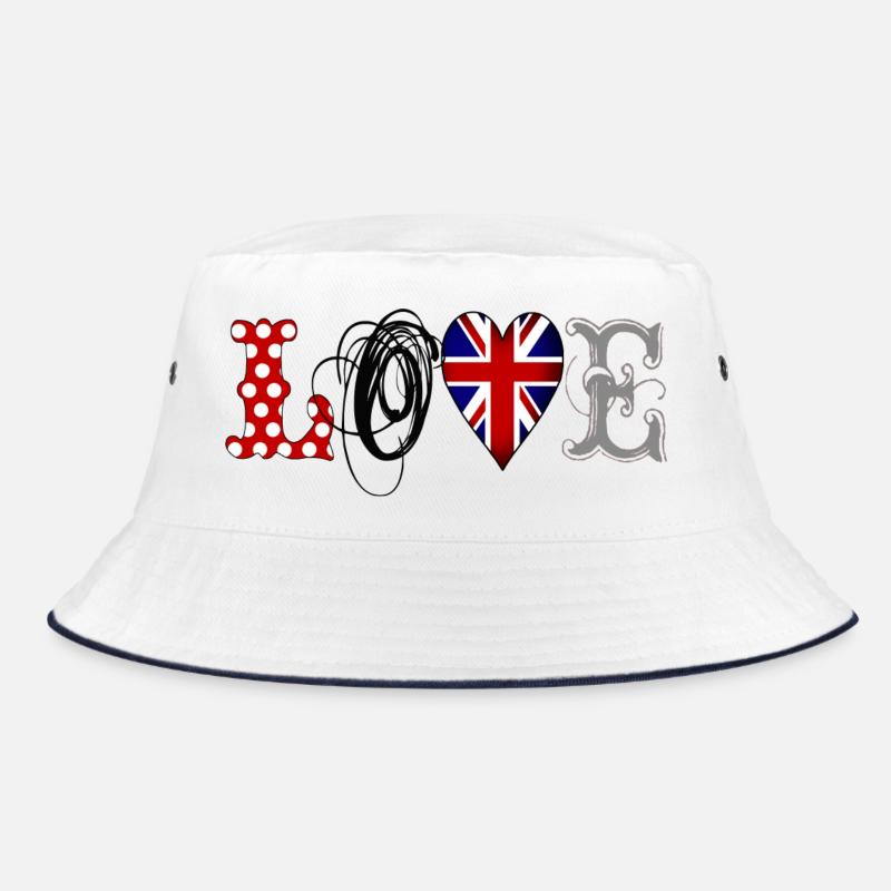 Love UK Black Bucket Hat