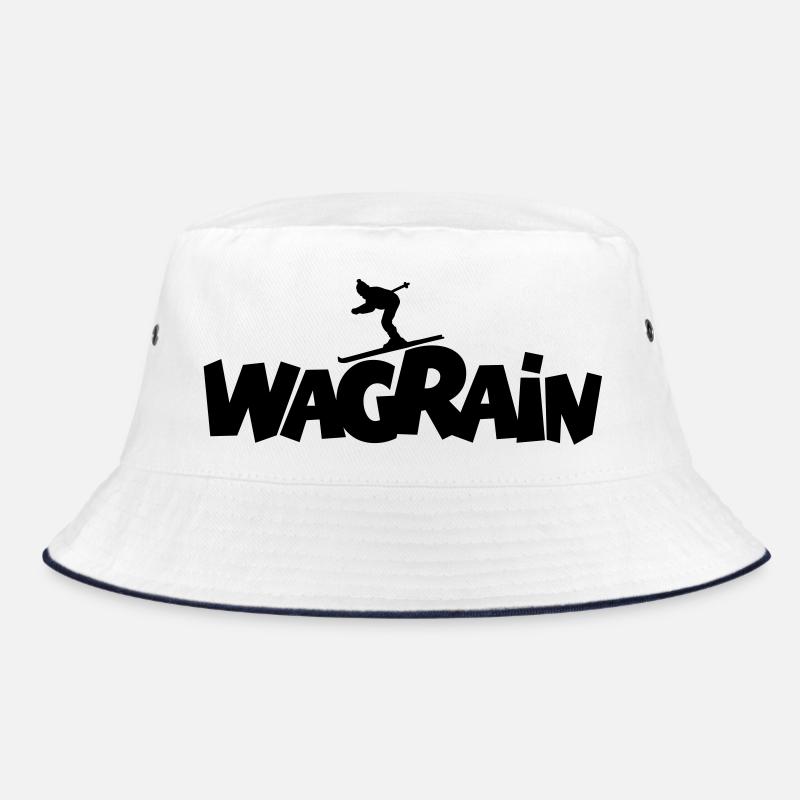 Wagrain Ski Skifahrer Wintersport Bucket Hat